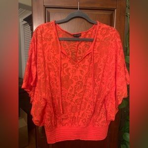 Sheer Woman’s Express blouse sz xs